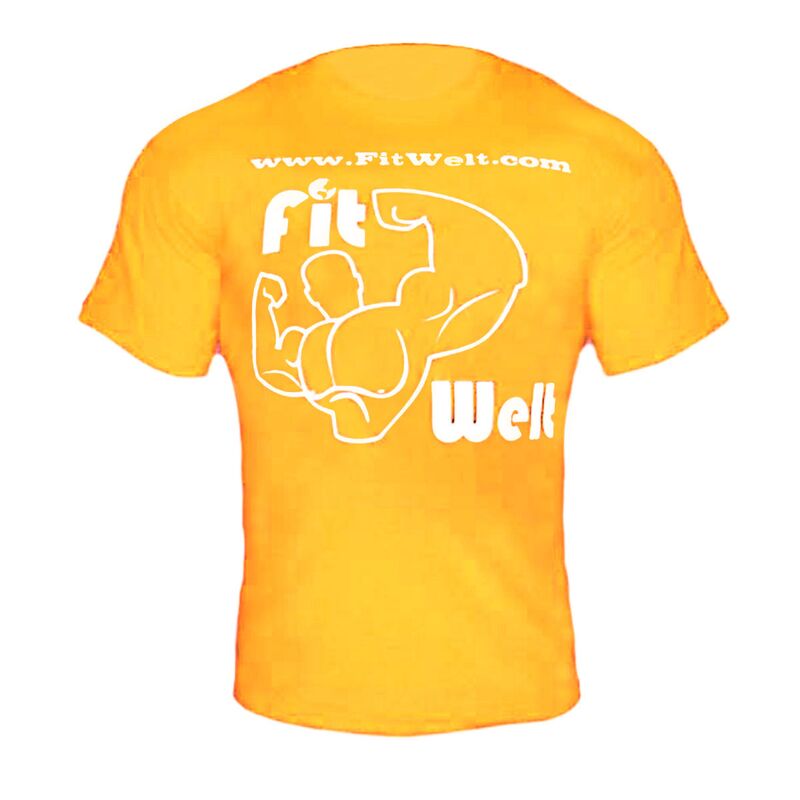 FitWelt T-Shirt Gelb XL
