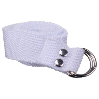 Einfacher Football Gürtel - ca. 130cm - weiß