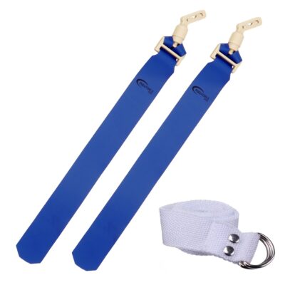 Full Force POPFLAG Flagfootball Set, ein Gürtel mit zwei Flaggen - blau