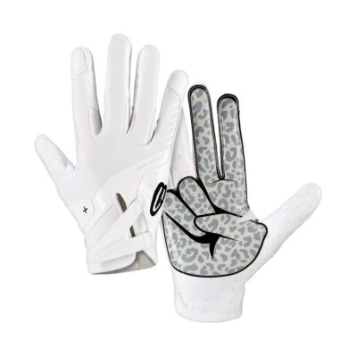 Grip Boost Peace Stealth 6.0 Football Gloves - cheetah-white Gr.M