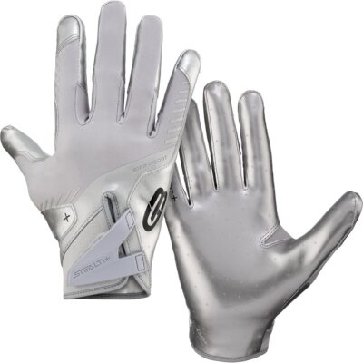 Grip Boost Solid Stealth 6.0 Football Gloves - chrome Gr.S