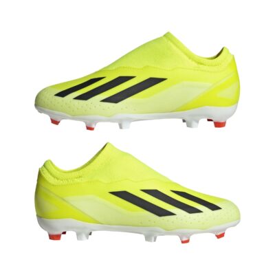 adidas X Crazyfast League LL FG J Fussballschuhe Kinder gelb 28