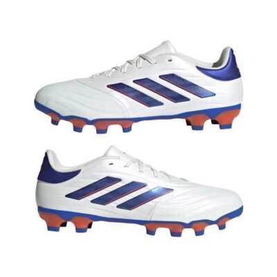 adidas Copa Pure 2 League MG Fussballschuhe Cloud White / Lucid Blue / Solar Red 41 1/3