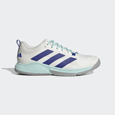 adidas Court Team 2.0 Männer Indoorschuhe cwhite/lucblu/seflaq 45 1/3