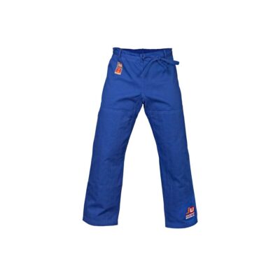 Judo Hose "Brasilia", Schnürbund, blau | JU-SPORTS 160 cm