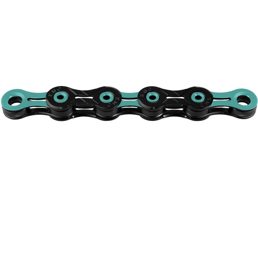 KMC 11s Kette X-11-SL DLC schwarz/celeste
