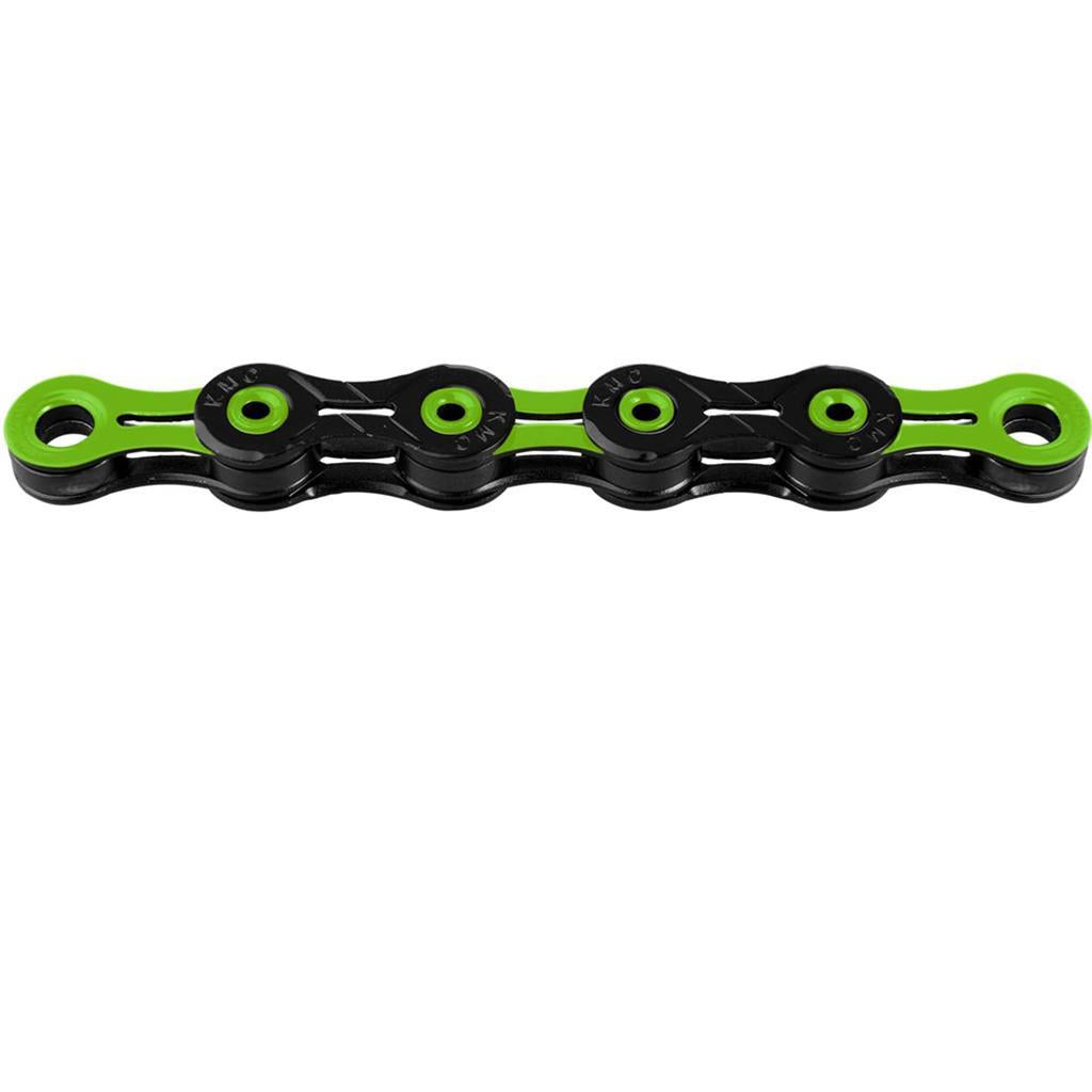 KMC 11s Kette X-11-SL DLC schwarz/gruen