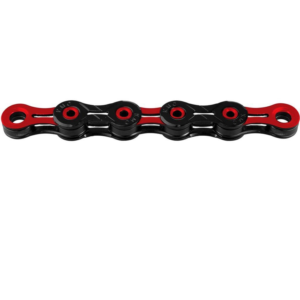 KMC 11s Kette X-11-SL DLC schwarz/rot
