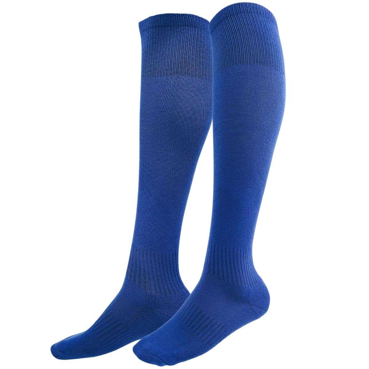 Kniehohe Footballsocken (Einheitsgröße 39–45) - blau