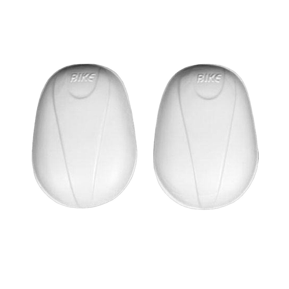 Knieschützer mittelgroß - weiß