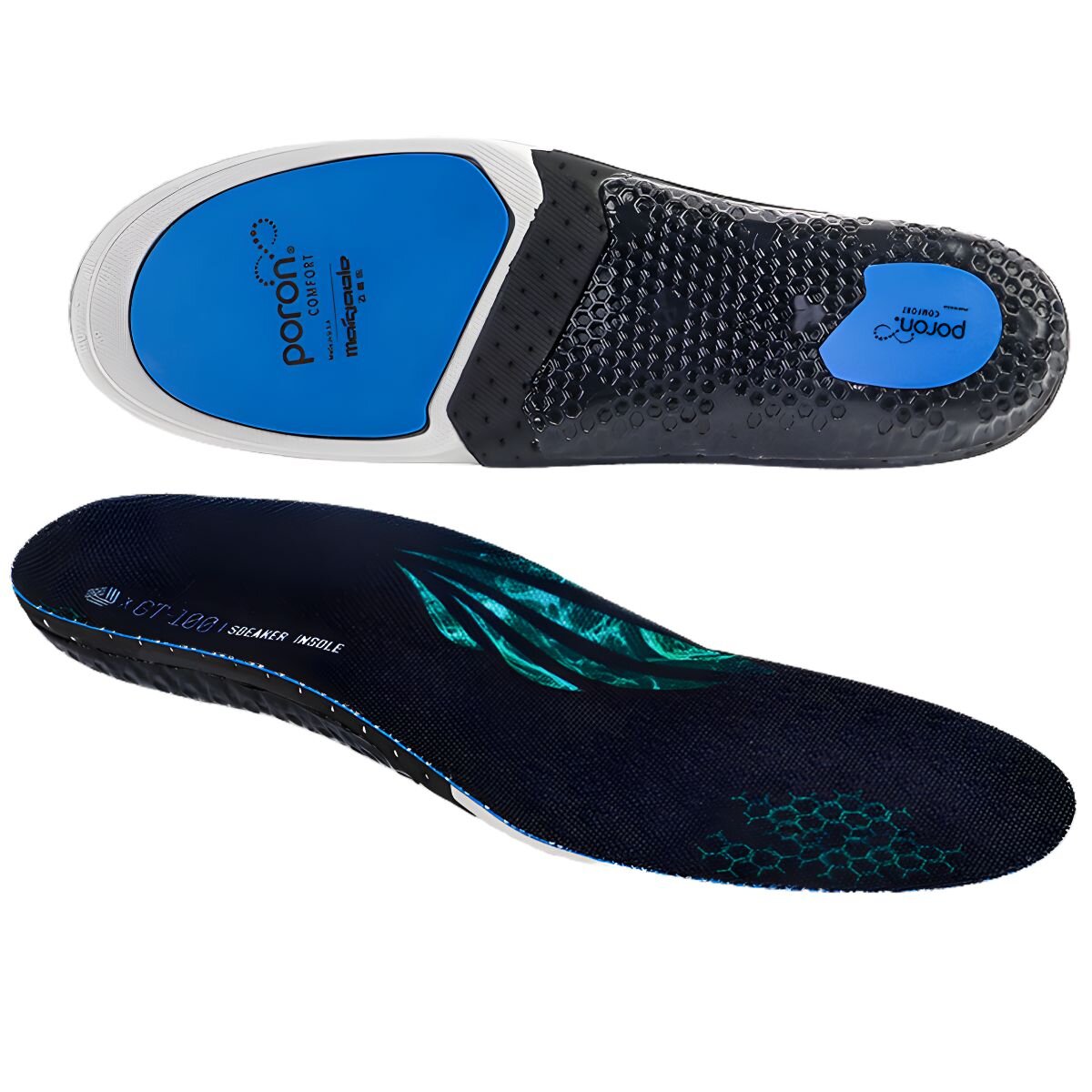 Komfort Einlegesohlen für Football-Schuhe - blau 45-46 EU