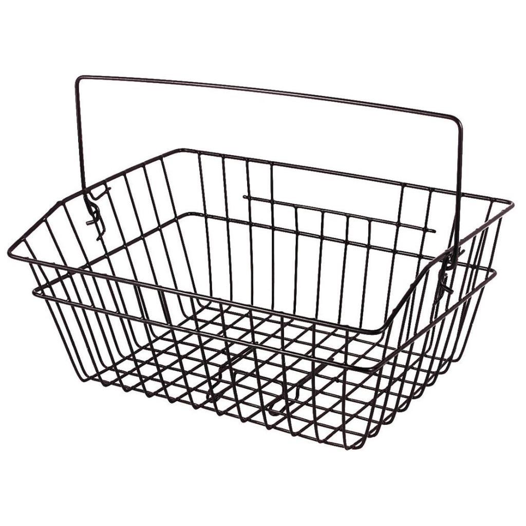 Korb Schräg, Hinten, Schwarz