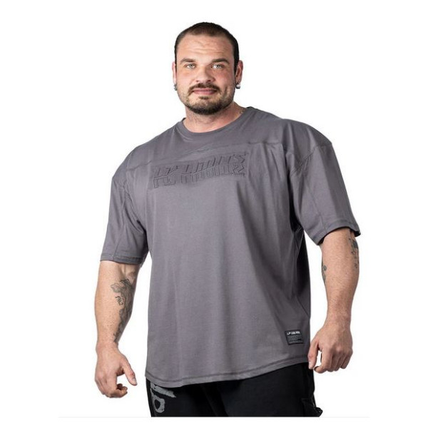 Legal Power Rag Top LP Limits Embossed Single Jersey, grau 4XL