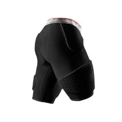 McDavid Hex Protection 5 Pad Short mit konturiertem Wrap-Around-Oberschenkel (7991) - schwarz Gr. S