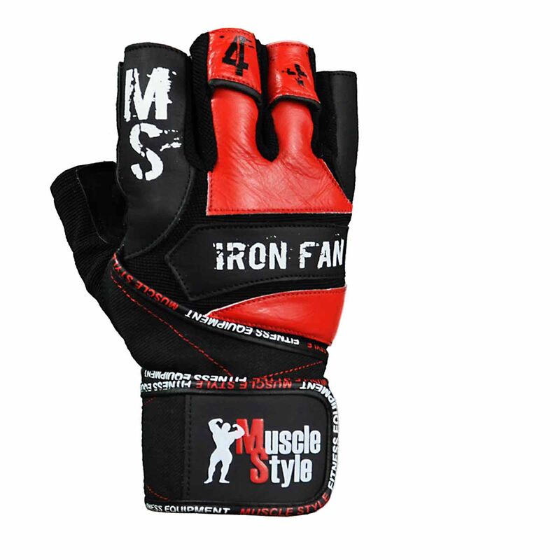 MuscleStyle Iron Fan Trainingshandschuhe XL