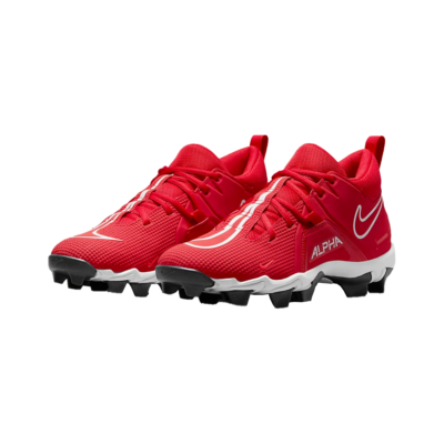 Nike Alpha Menace 3 Shark (CV0582) American Football All Terrain Schuhe - Rot Gr.8.5 US