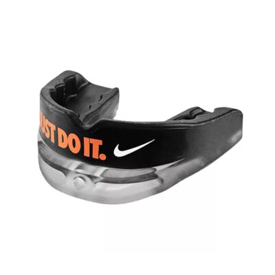 Nike Force JUST DO IT Mouthguard + quick-release Strap - schwarz