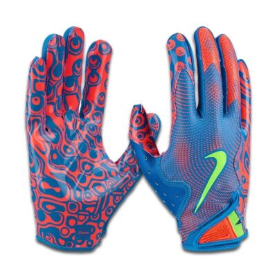 Nike Vapor Jet 8.0 Energy Receiver Handschuhe - blau-orange Gr. L