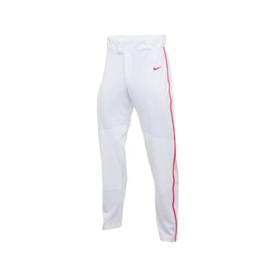 Nike Vapor Select Piped Baseball Hosen BQ5489-109 - weiß-rot Gr. 2XL