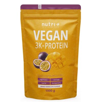 Nutri+ Vegan 3K Protein 1000g Mango-Maracuja