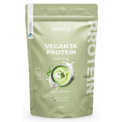 Nutri+ Vegan 3K Protein 1000g Matcha-Latte
