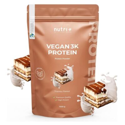 Nutri+ Vegan 3K Protein 1000g Tiramisu