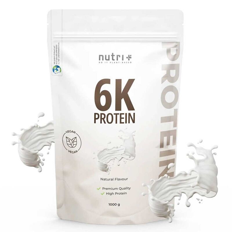 Nutri+ Vegan 6K Protein 1000g Natural