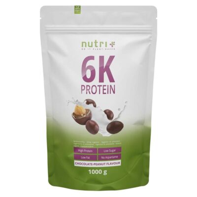 Nutri+ Vegan 6K Protein 1000g Schokolade-Erdnuss