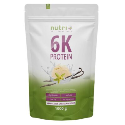 Nutri+ Vegan 6K Protein 1000g Vanille-Eiscreme