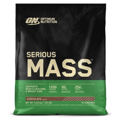 Optimum Nutrition Serious Mass 5450g Erdbeere