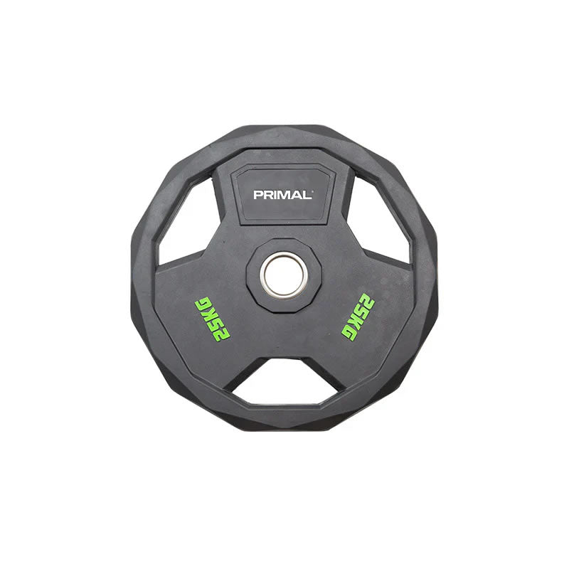 Primal Pro Series Gummi Hantelscheiben 50 mm 25 kg (Einzeln)