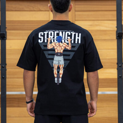 Anime Oversized T-Shirt Strength