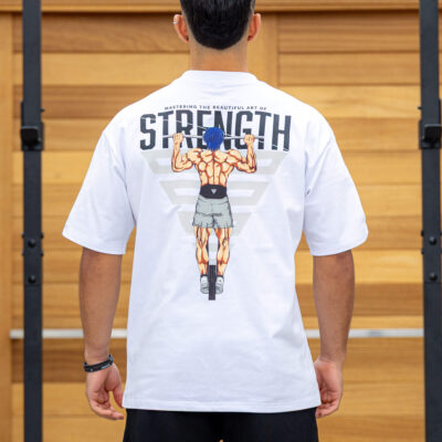 Anime Oversized T-Shirt Strength