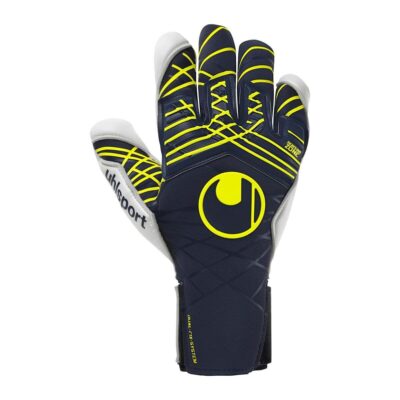 Uhlsport Prediction Absolutgrip SC Torwarthandschuhe marine/weiß/fluo gelb 8