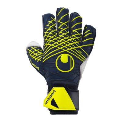 Uhlsport Prediction Soft Flex Frame Torwarthandschuhe marine/weiß/fluo gelb 11