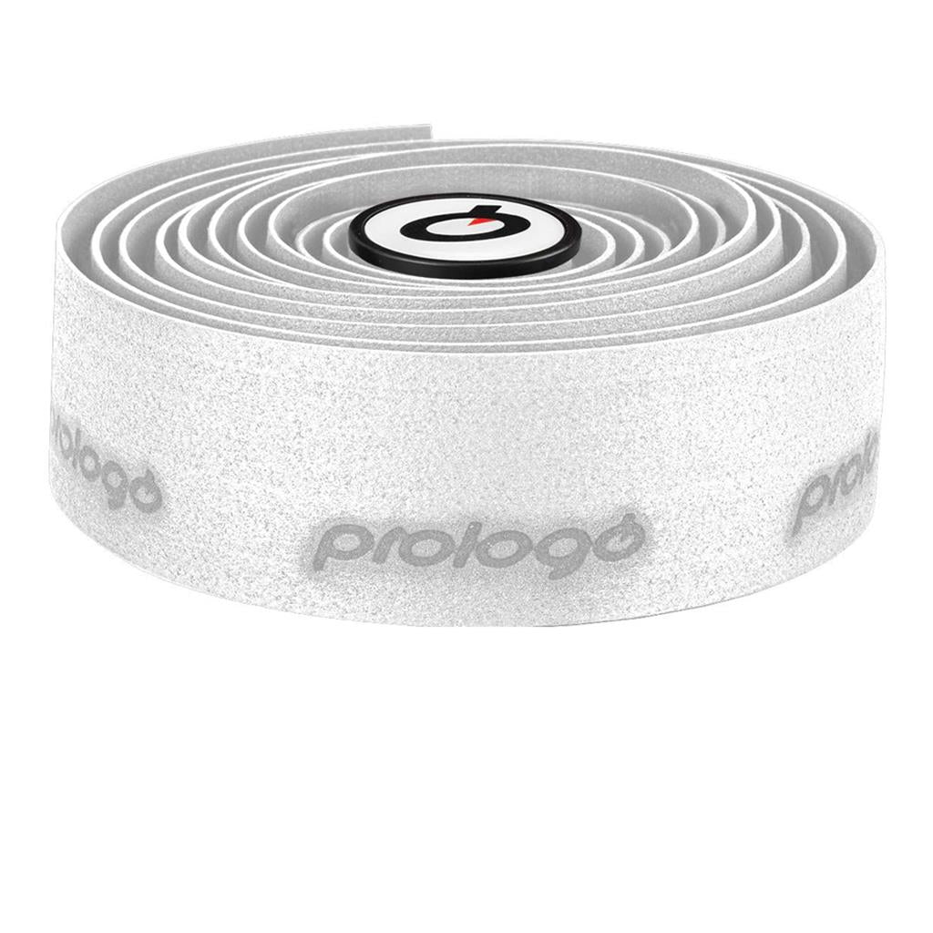 Prologo Lenkerband PLAINTOUCH + weiß mit Stopfen