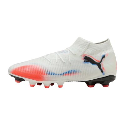 Puma Future 8 Pro FG/AG Fussballschuhe puma white-puma black-glowing red 39
