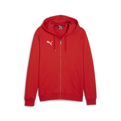 Puma teamGoal Casuals Hooded Jacket  puma red-puma white S