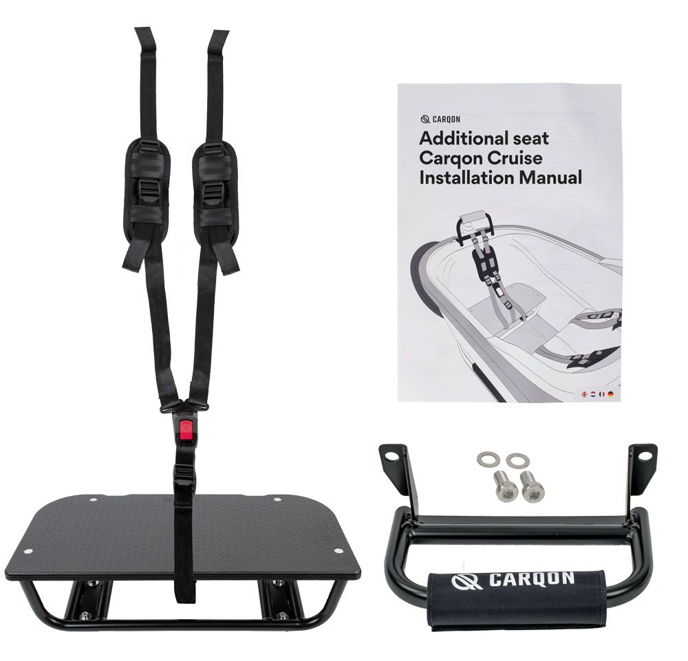 Carqon ohne Sitzkissen 3er-Sitz komplett Carqon Cruise
