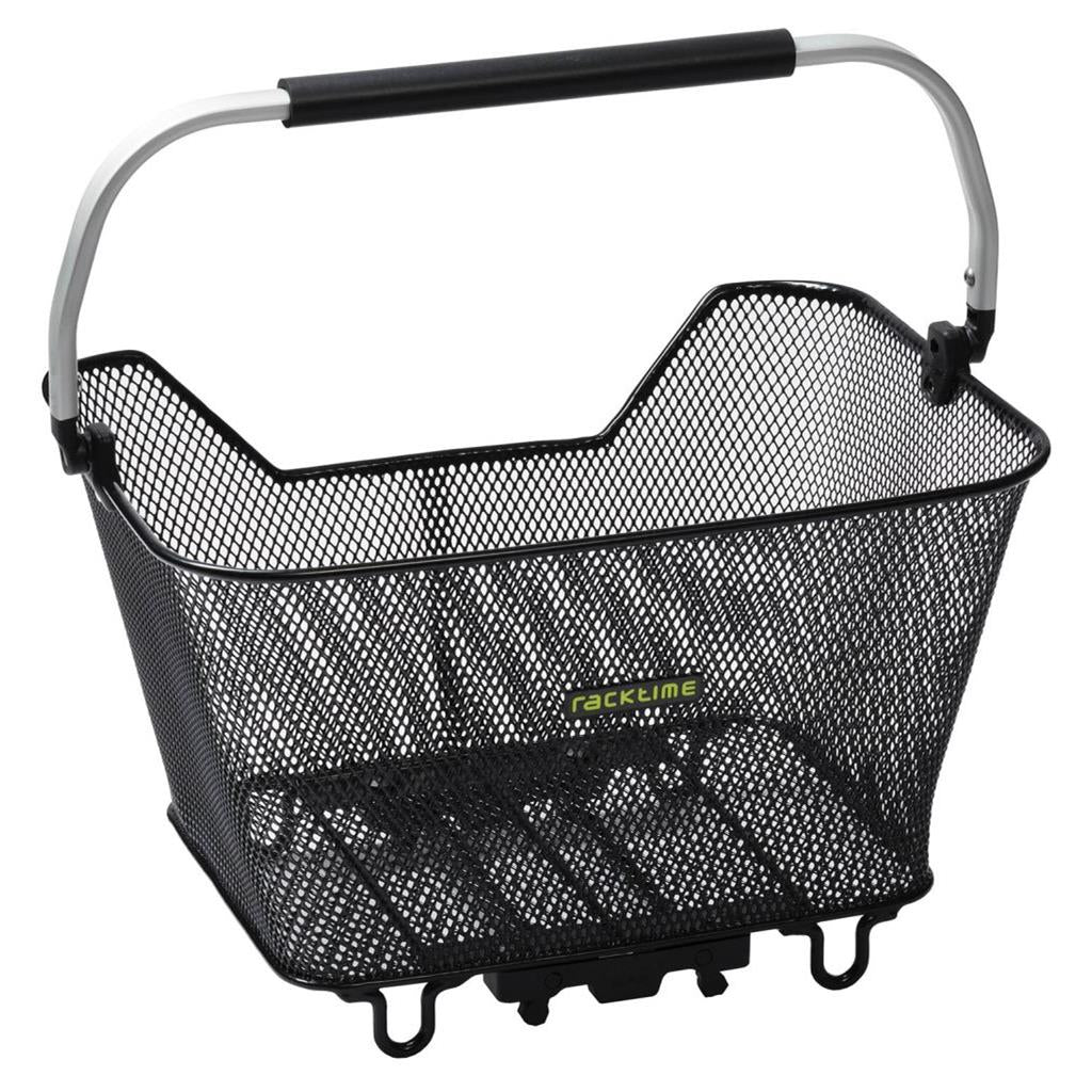 Racktime System Korb Racktime Baskit Deluxe 23ltr 45x30x33cm,schwarz,inkl. SnapitAdapter
