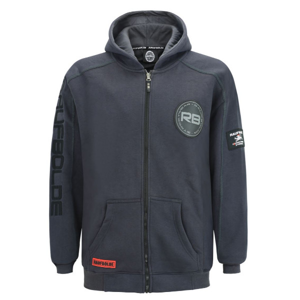 Raufbolde, Kapuzenjacke PRO, grau L