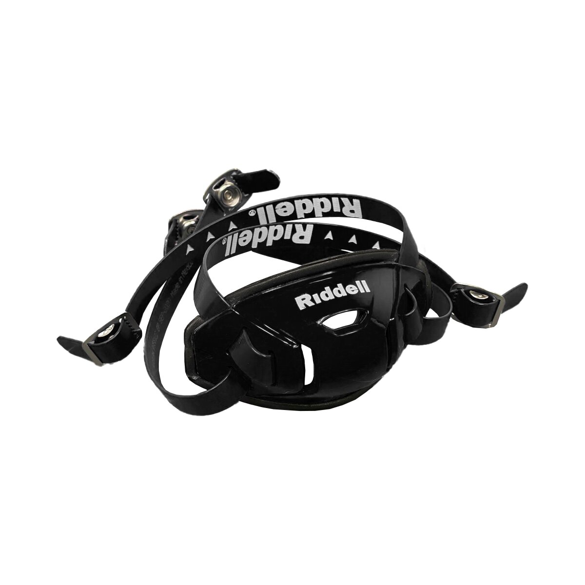 Riddell Hardcup, Riddell Kinnriemen, Chinstrap Buckels Mid/High Version 3 – schwarz