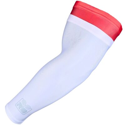 Rookie Goat Doppel-Optik Sleeve - weiß-rot Gr. M