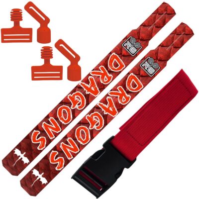 Rookie Goat Flagfootball Flaggen Set Animal Print - Dragons