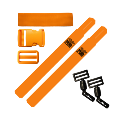 Rookie Goat Flagfootball Flaggen Set - orange