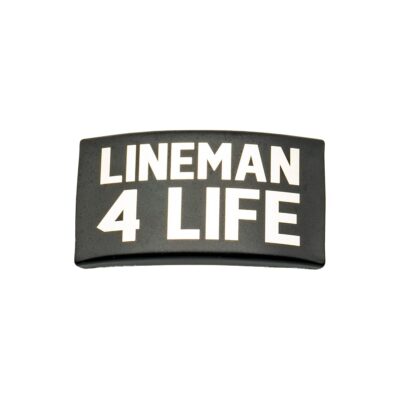 Rookie Goat Gravurplatte "Lineman 4 Life" für Football Armband