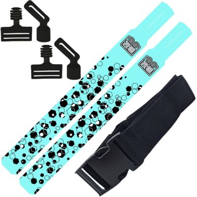 Rookie Goat Neon Edition Flagfootball Flaggen Set - blau