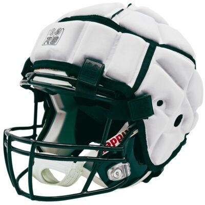 Rookie Goat Safety Cap Helm-Überzug - Impact-Reduktion für American Football - weiß