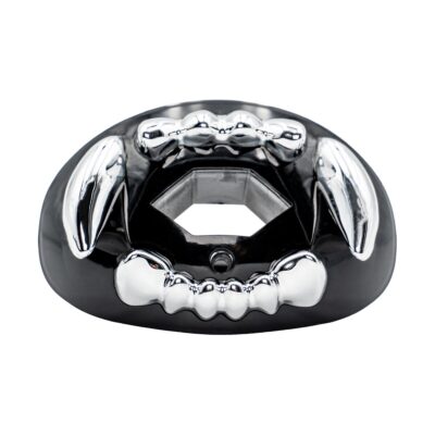 Rookie Goat VentFang 3D Mund-/Lippenschutz, flexibler Strap - vampire fang silver