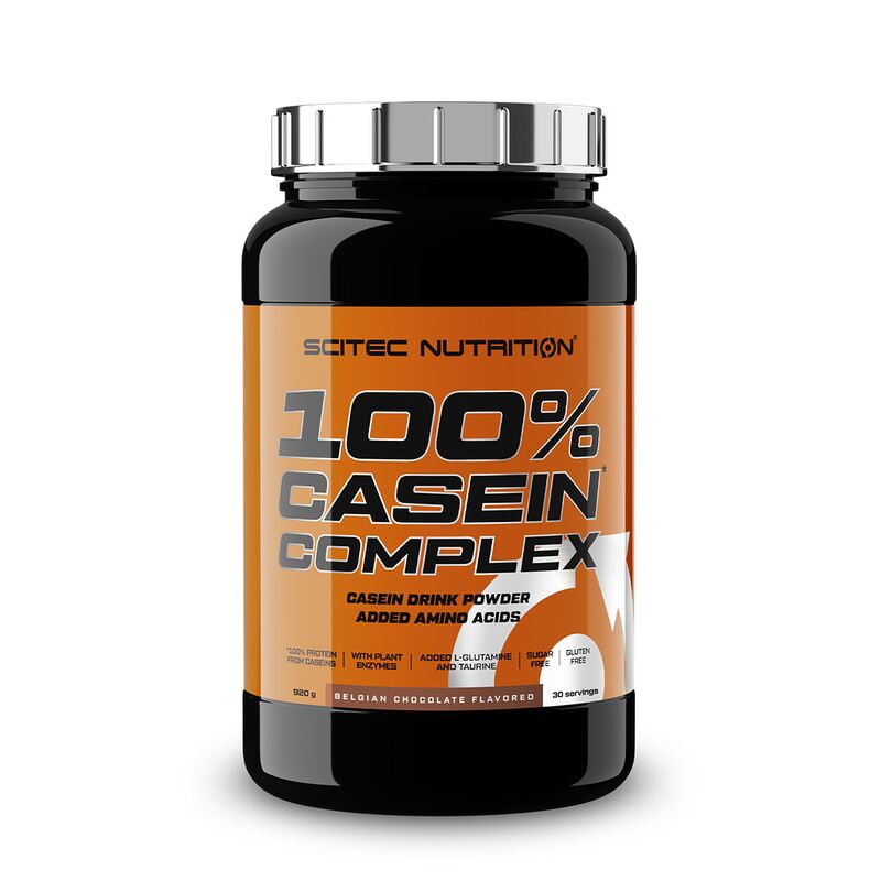 Scitec Nutrition 100% Casein Complex 920g belgische Schokolade